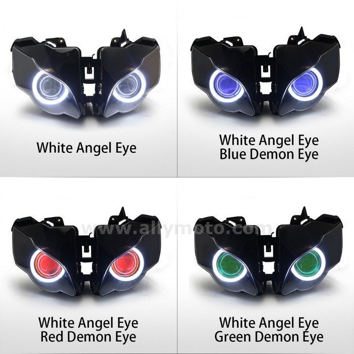 078 Headlight Angel Eye Hid Lens Lightings Honda Cbr1000Rr 2008 2009 2010 2011 Green-5 078 Headlight Angel Eye Hid Lens Lightings Honda Cbr1000Rr 2008 2009 2010 2011 Green-5